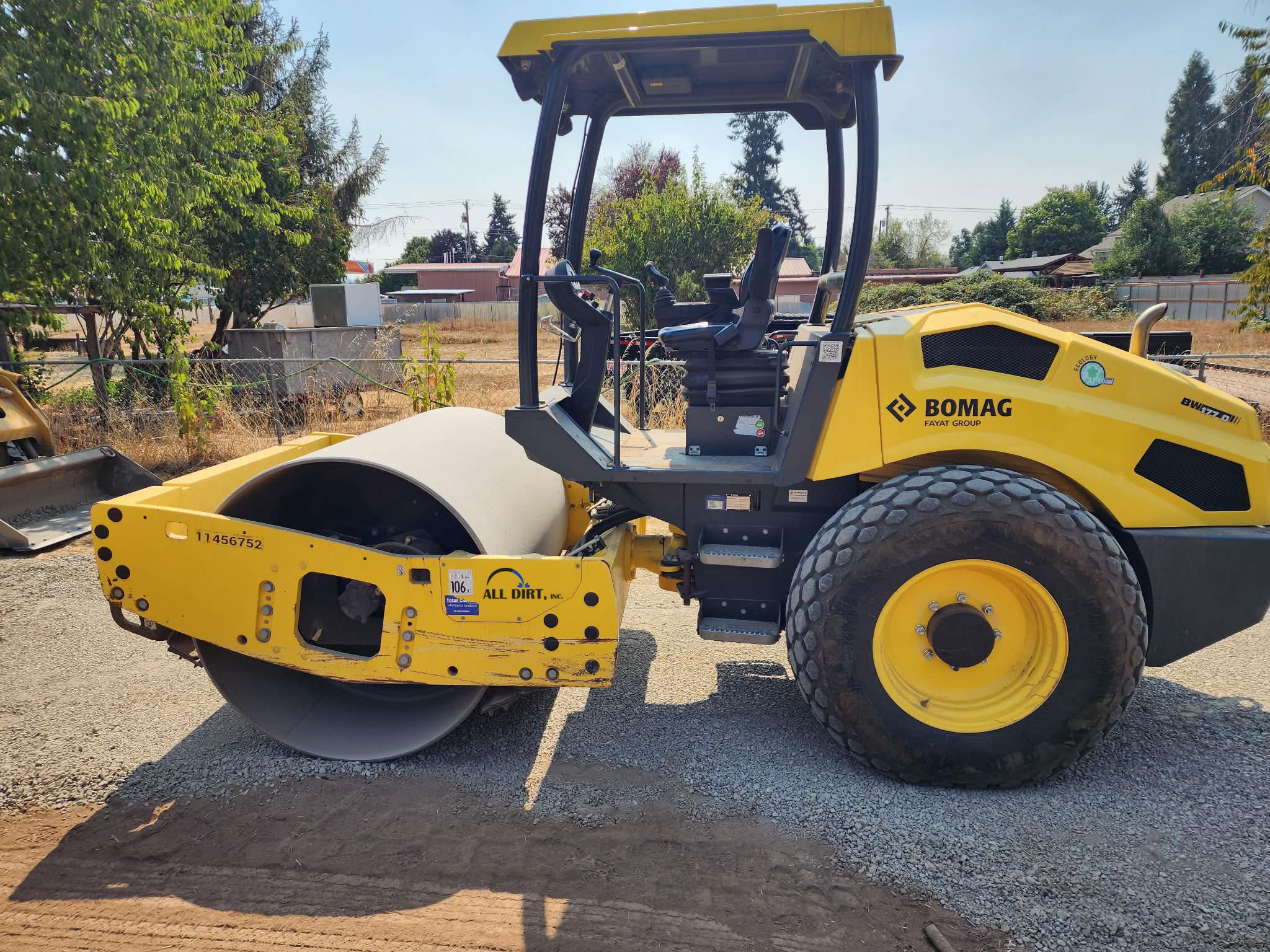 All Dirt Inc heavy equipment on-site